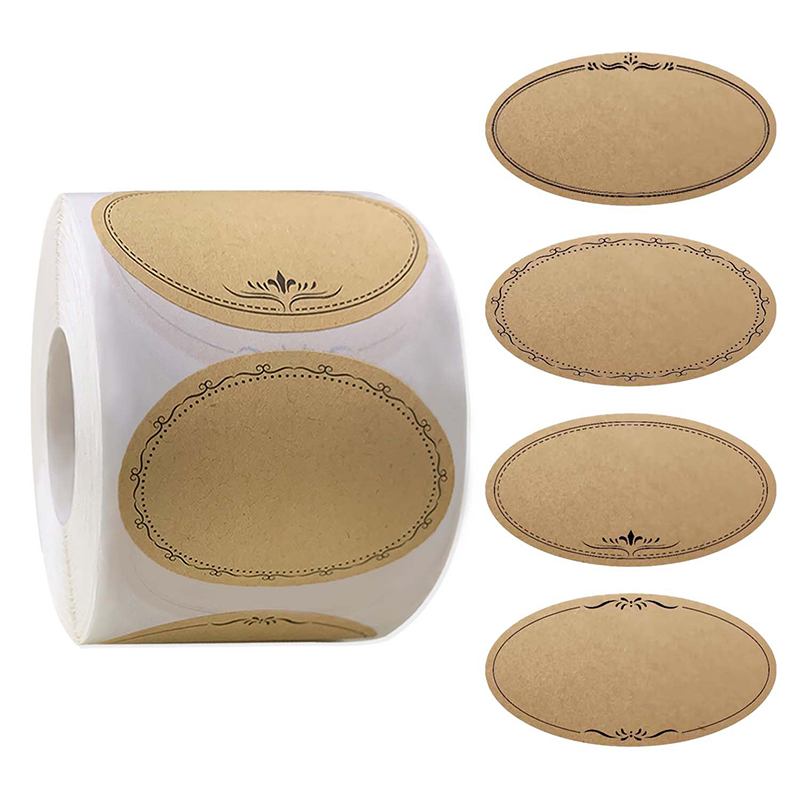 250 pegatinas/rollo de papel K - Sticker Label Roll reseña y precio