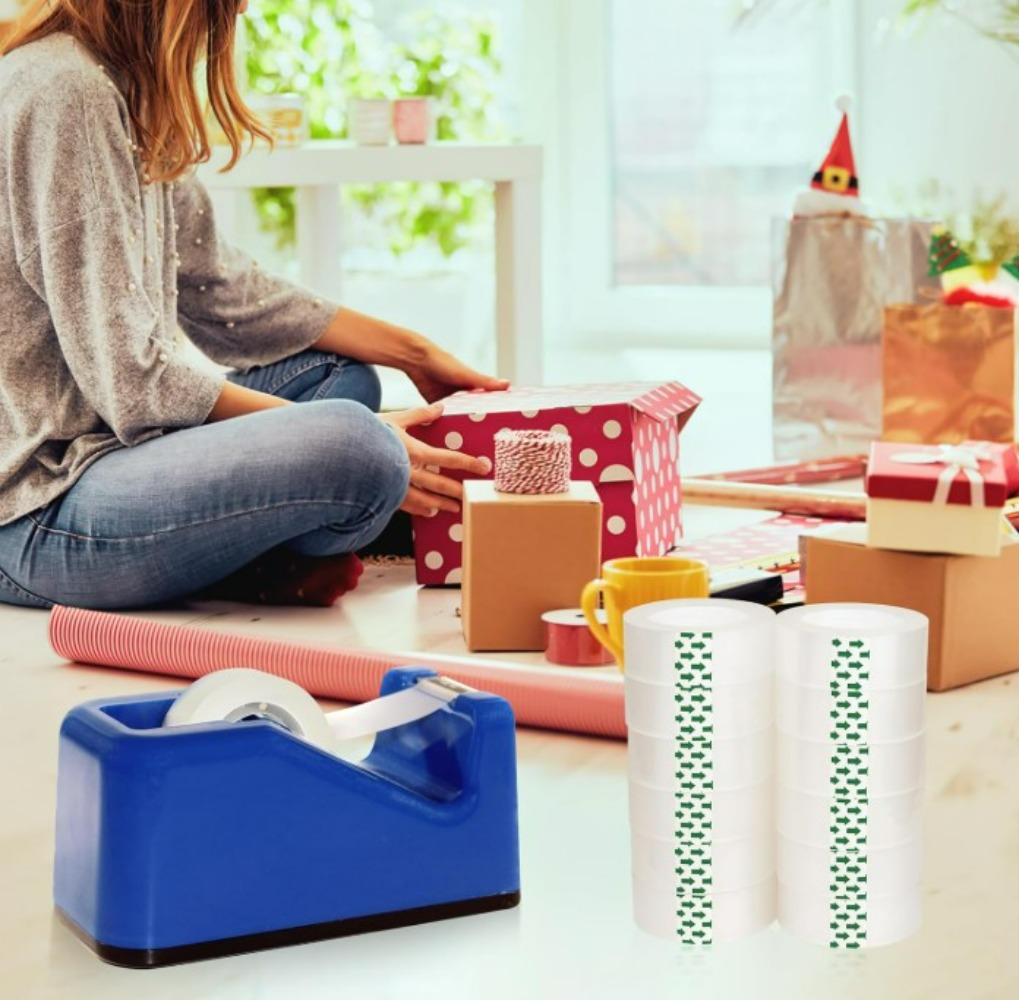 Paquete de cinta adhesiva tran - Stationery Supplier reseña y precio