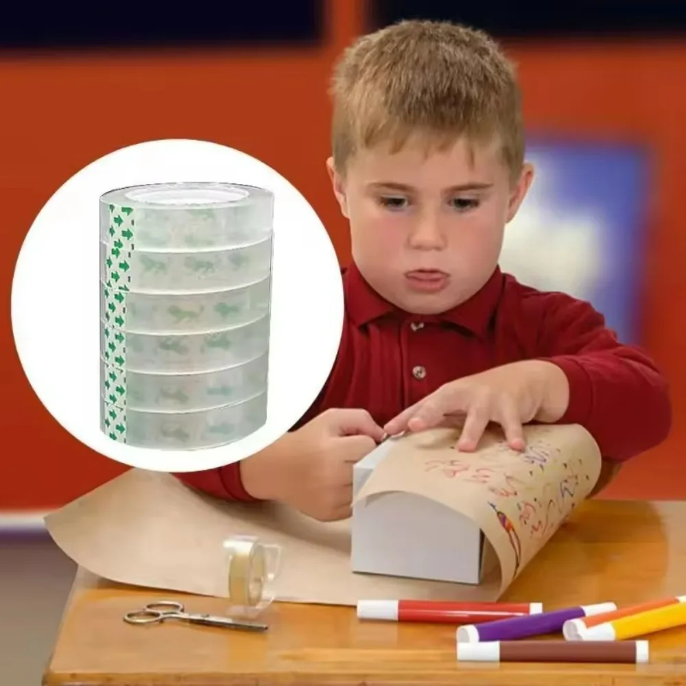 Paquete de cinta adhesiva tran - Stationery Supplier reseña y precio
