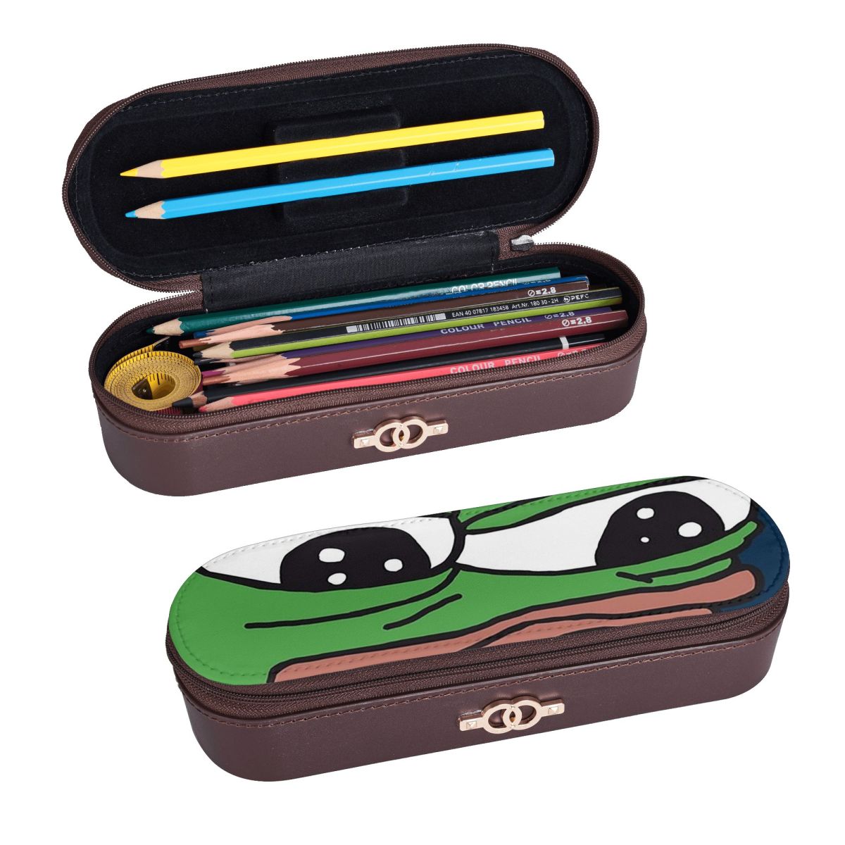 Estuche de Lápices de Cuero de - Stationery And Office Supply Stores reseña y precio
