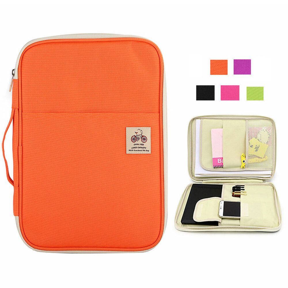 Portafolio de viaje A4, carpet - Portfolio Folder Zip reseña y precio