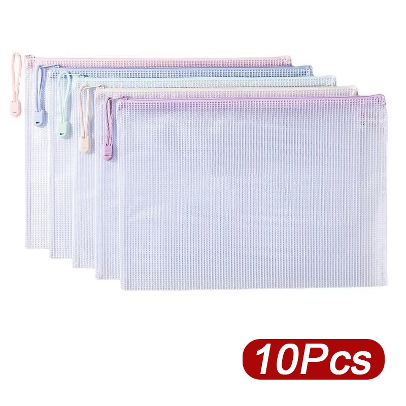 Bolsa de malla con cremallera  - Stationery Supplier reseña y precio